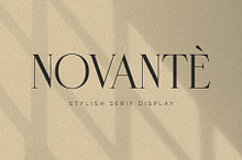Novante | Display Serif