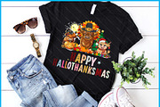 Halloween Thanksgiving Christmas SVG, an Illustration by Creativeusart (Thumbnail 1 of 4)