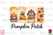 Pumpkin Patch Fall Clipart, a Graphic by Moss Rose (Thumbnail 1 of 3)