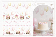 Birthday Bunny Watercolor collection, an Animal Illustration by Farida Bik (Thumbnail 6 of 10)