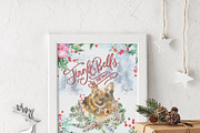 Christmas Watercolor Woodland Story, an Animal Illustration by Catherine Wheel (Thumbnail 15 of 29)