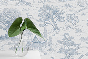 Toile de Jouy Graphic Vector Pattern, a Pattern Graphic by Ekaproeka (Thumbnail 8 of 9)