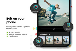 25 Skateboard Lightroom Presets LUTs