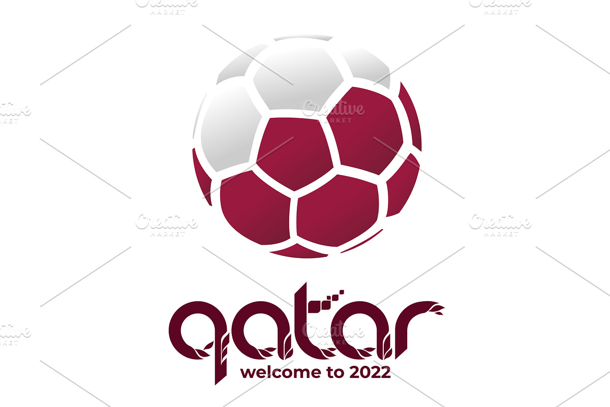 Soccer ball in the colors of the, a Decorative Illustration by Handy Trendy