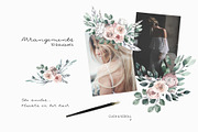 -50% MODERN BOHO: watercolor floral, an Object Graphic by Lana Elanor (Thumbnail 2 of 12)