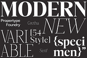 GrethaSerif, a Serif Font by Propertype (Thumbnail 8 of 14)