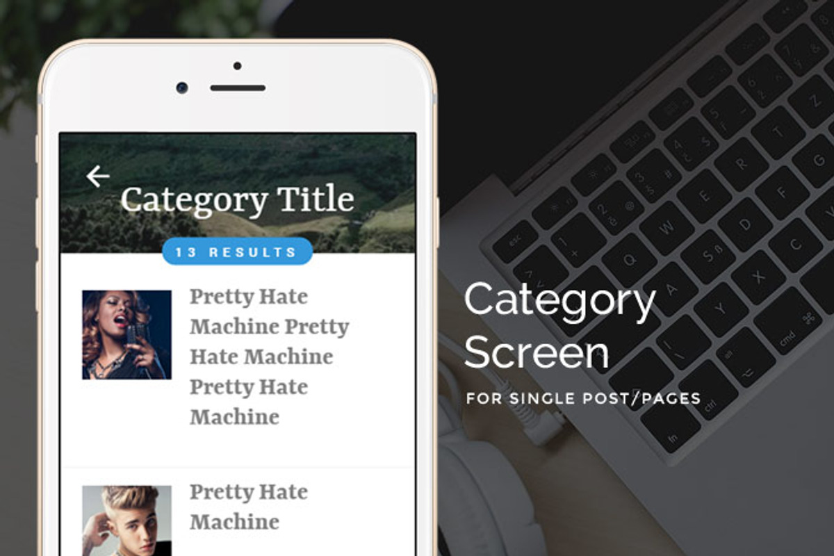 Premium Ionic 1 Theme : Magaza, a HTML Template by Audacitus (Photo 6 of 6)