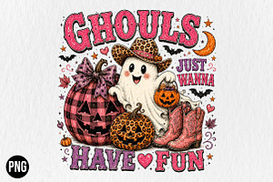 Ghouls Just Wanna Have Fun PNG