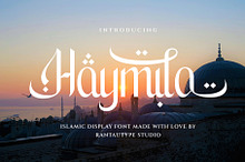 Haymila Islamic Display Font