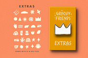 Groovy Friends - Playful Font, a Font by Letterhend Studio (Thumbnail 7 of 11)