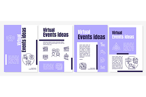 Virtual Events Ideas Brochure