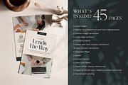 eBook for eCourse Tutor | CANVA PS, a Magazine Template by Eviory (Thumbnail 2 of 24)
