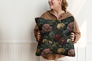 MOODY FLORAL Seamless Pattern, a Pattern Graphic by AYAKA Studio Co. (Thumbnail 5 of 9)