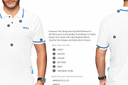 Men Polo Shirt 10x Mock-ups, a Shirt Mockup by Mocca Mockups Store (Thumbnail 2 of 5)