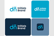 Letter DN Curve Line Clean Logo, a Branding & Logo Template by ika trisiana (Thumbnail 1 of 2)