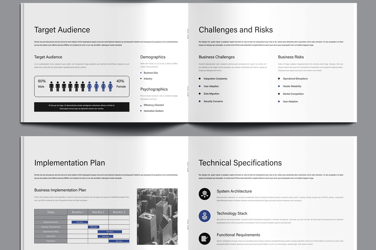 Business White Paper Design Template, a Brochure Template by MightyDesign (Photo 5 of 9)