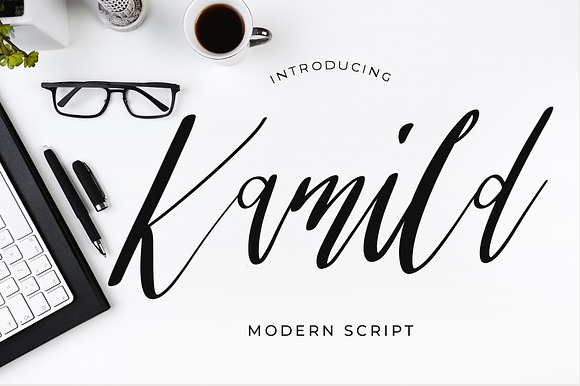 Kamild Calligraphy Font preview 8