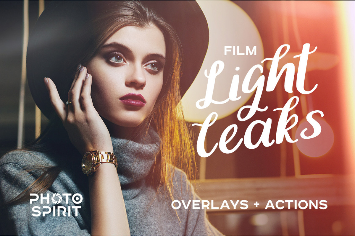 Film Light Leaks Overlays, an Action Add-On by PhotoSpirit (Photo 1 of 7)