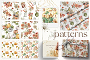Autumn fall watercolor flowers, a Decorative Illustration by Yuliya Derbisheva (Thumbnail 12 of 13)