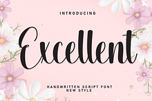 Excellent | Script Font