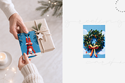 Christmas Greeting Cards Pack, an Object Graphic by Lumeno (Thumbnail 4 of 5)