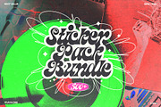 Sticker Pack Bundle, an Object Graphic by Sixtysix Labs (Thumbnail 1 of 14)