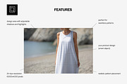 Sleeveless Summer Maxi Dress Mockup, a Shirt Mockup by 1001 mockups (Thumbnail 2 of 9)