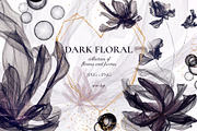 Dark Floral, an Illustration by Salted Galaxy (Thumbnail 1 of 18)