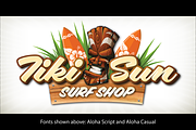 Aloha Script, a Script Font by Borges Lettering (Thumbnail 1 of 3)