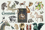 MEDIEVAL FANTASY - Scrapbooking Set, an Object Graphic by alenaganzhela (Thumbnail 4 of 13)