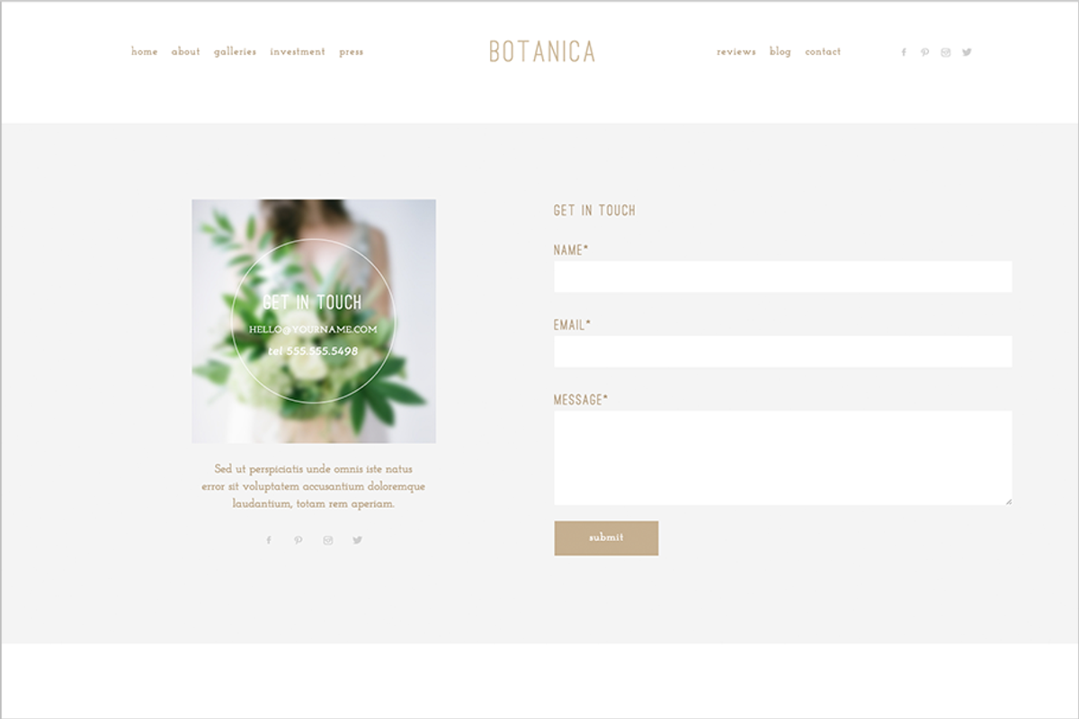 Botanica II ProPhoto 7 Template, a Websites & App Template by Red Met Yellow Creative (Photo 19 of 20)