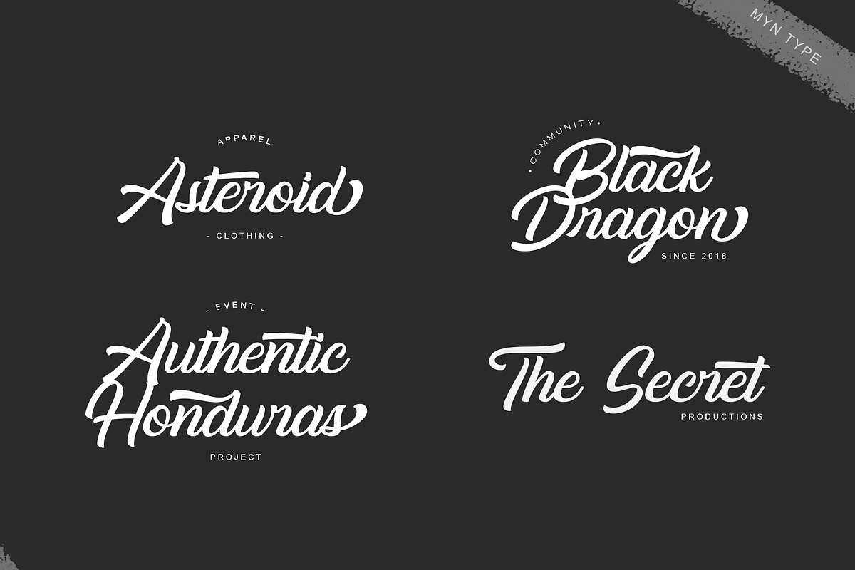 The Fhigta - Handwriting Script, a Handwritten Font by Myn Type (Photo 4 of 10)