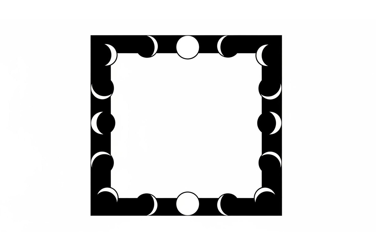 Moon Phases Silhouette Clipart, a Graphic by hafijul (Photo 12 of 13)