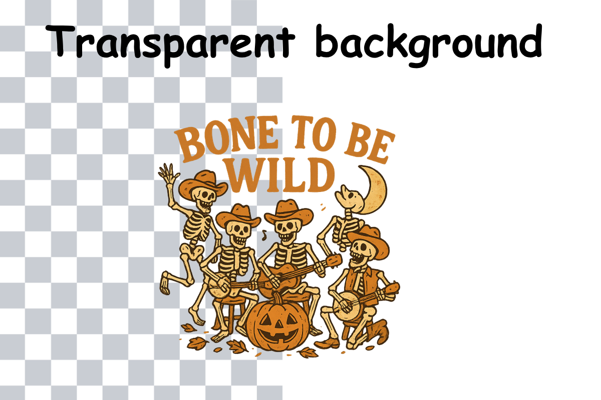 Skeleton PNG - Halloween Sublimation, a Seasonal Illustration by Smillyy Threads (Photo 3 of 8)