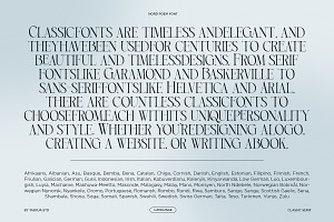 TBJ Nord Poem Classic Roman Serif