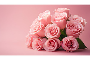 skincare beauty pink background ai, a Beauty & Fashion Photo by pikepicture