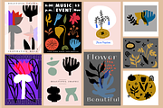 Abstract Floral clip arts & patterns, a Pattern Graphic by PixelAesthetic (Thumbnail 7 of 13)