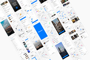 Map & Navigation Mobile UI Kit, an UI Kit Template by flr.24 (Thumbnail 2 of 2)