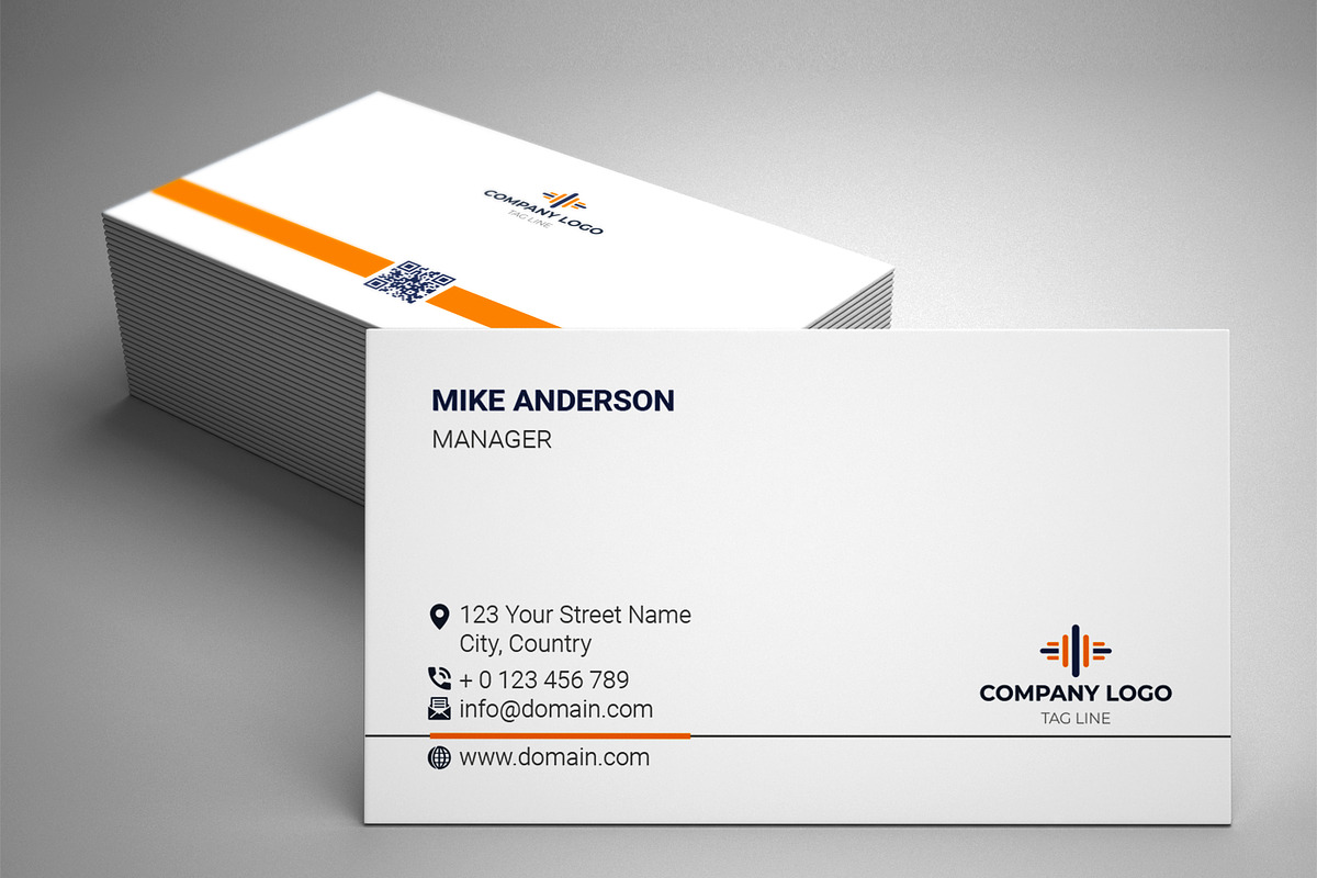 Corporate Business Card, a Business Card Template by designSultan (Photo 2 of 7)