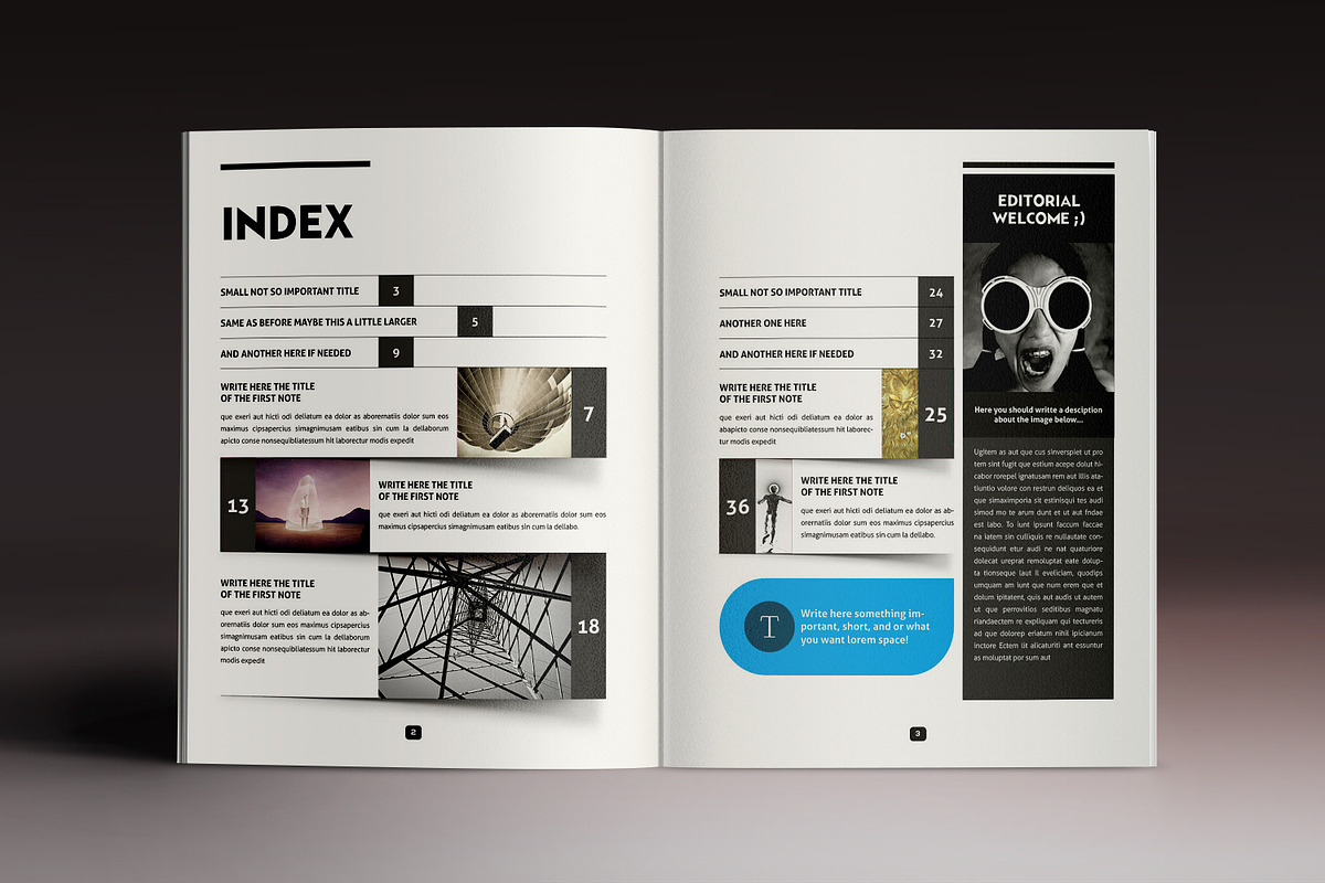 Design Magazine 5, a Magazine Template by Luuqas Design (Photo 3 of 17)