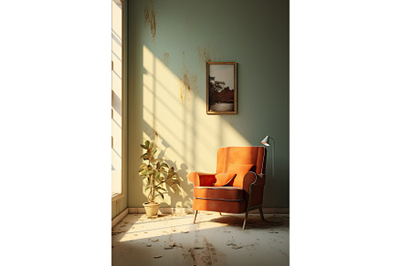 chair in apartment, an Architecture Photo by Neirfy