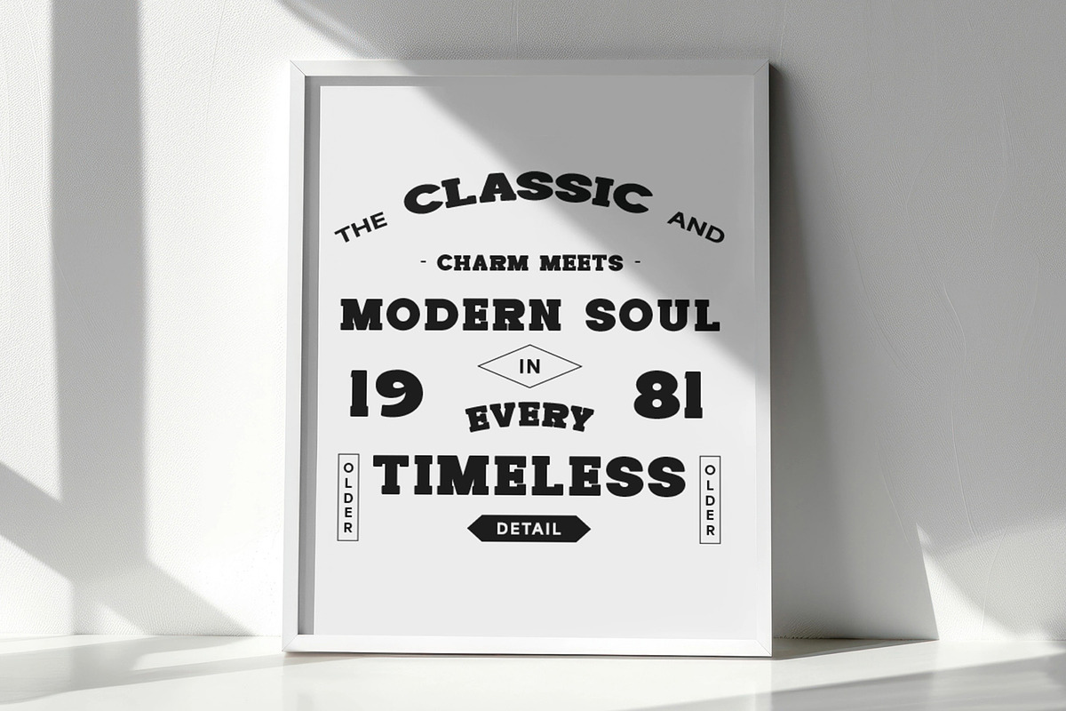 Mareno - A Modern Slab Serif Font, a Serif Font by Almeera Std (Photo 4 of 10)