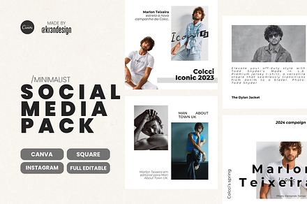 Minimalist Instagram Templates