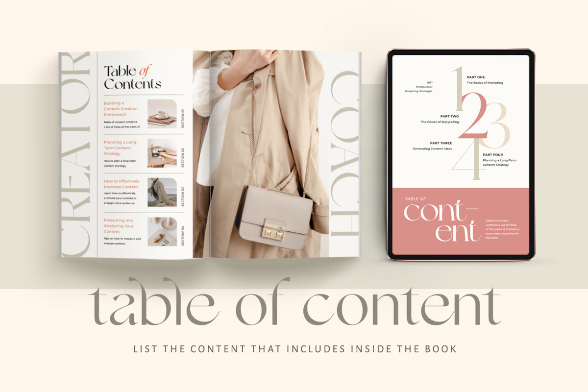 Workbook Ladypreneur Coach CANVA PS, a Magazine Template by Eviory (Photo 4 of 32)