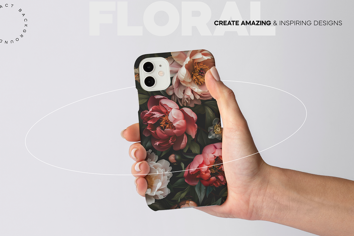 Dark Floral Vintage Wallpaper, a Nature Photo by Lumeno (Photo 6 of 6)