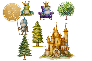 Once Upon A Time Fairytale Clipart