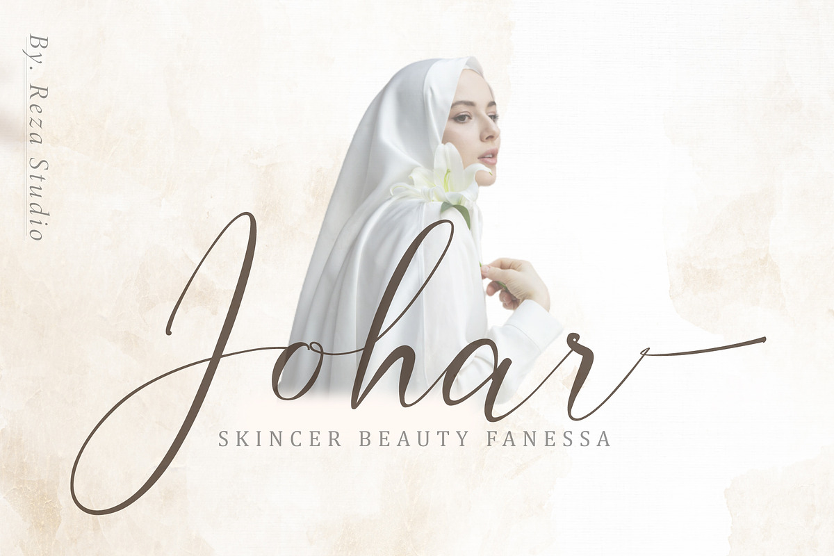 Inter font, a Handwritten Font by Reza Studio
