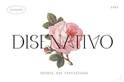 Disenativo - Sharp Display Fonts, a Sans Serif Font by Patria Ari (P4tcreativa) (Thumbnail 1 of 10)