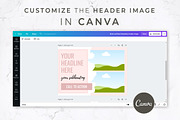 Canva & Mailchimp Template | Blush, an Email Template by Thirty One Palms Studio (Thumbnail 6 of 7)
