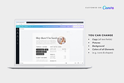 Writer's Single Page Rate Card Canva, a Resume Template by White Dreamers (Thumbnail 3 of 4)